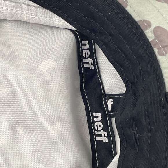 Neff Boonie Hat Adult OS Leopard Print Chin Strap Poly Canvas - Picture 9 of 10